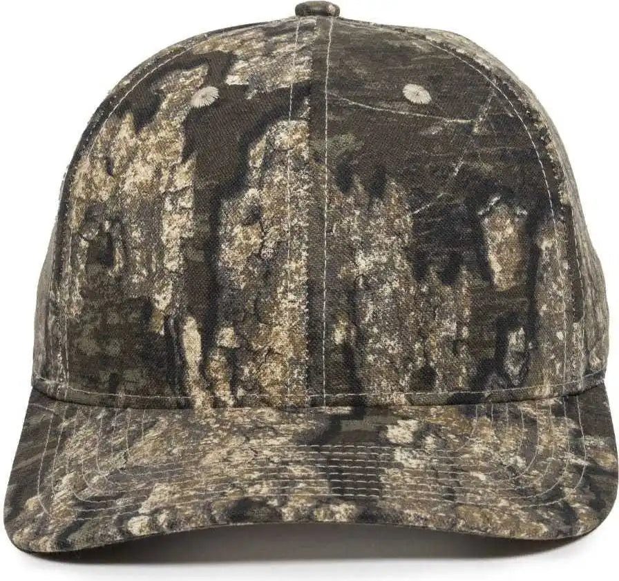 Oc Sports Oc871camo Premium Modern Solid Back Cap - Realtree Timber - 6 7/8’’ - 7 1/2’’
