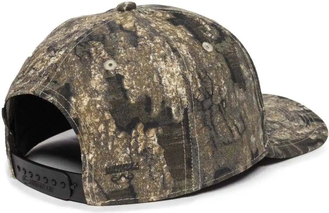 Oc Sports Oc871camo Premium Modern Solid Back Cap - Realtree Timber - 6 7/8’’ - 7 1/2’’