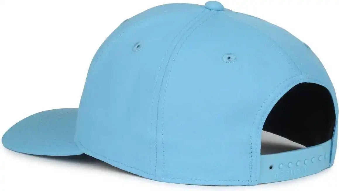 Oc Sports Oc871pf Solid Pro Crown Polyester Cap - Columbia Blue