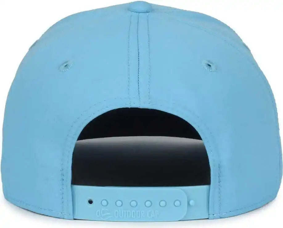 Oc Sports Oc871pf Solid Pro Crown Polyester Cap - Columbia Blue