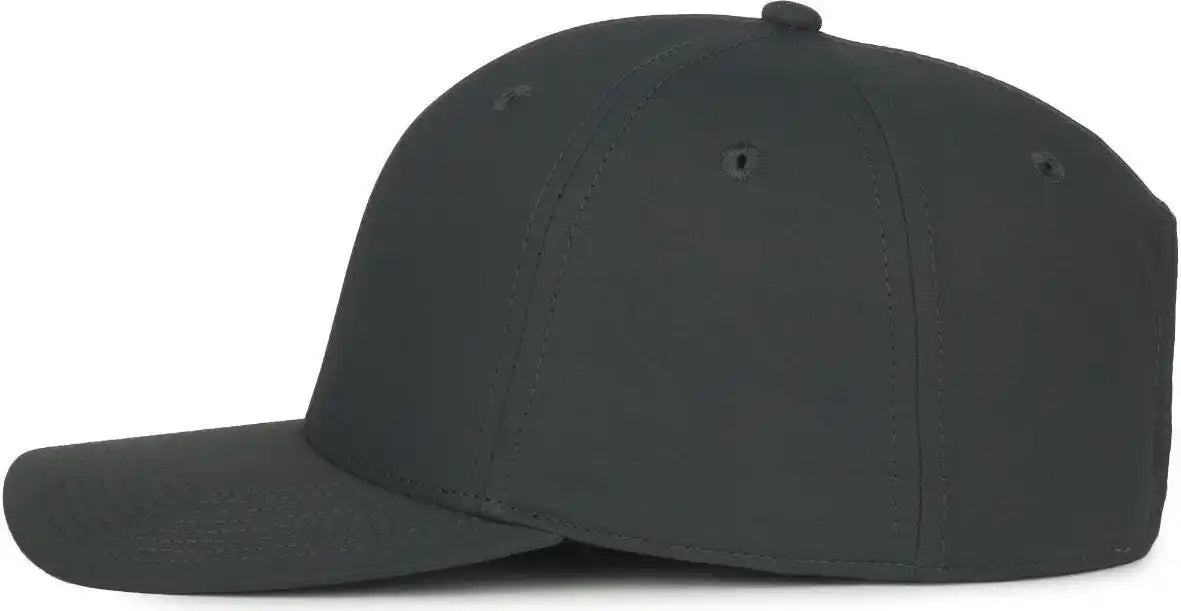 Oc Sports Oc871pf Solid Pro Crown Polyester Cap - Graphite