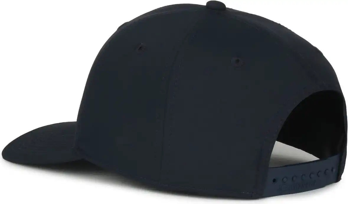 Oc Sports Oc871pf Solid Pro Crown Polyester Cap - Navy