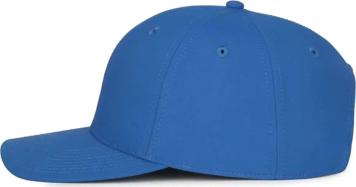 Oc Sports Oc871pf Solid Pro Crown Polyester Cap - Royal