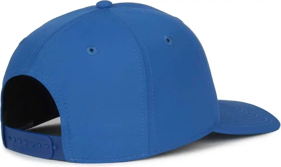 Oc Sports Oc871pf Solid Pro Crown Polyester Cap - Royal
