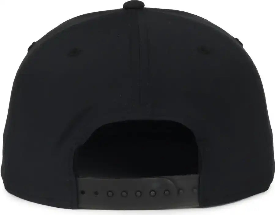 Oc Sports Oc900 Split Panel Performance Snap Back Cap - Black - Osfm