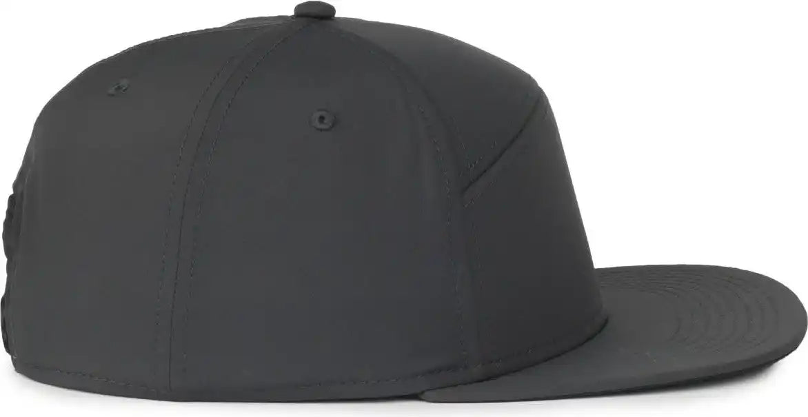 Oc Sports Oc900 Split Panel Performance Snap Back Cap - Dark Gray - Osfm