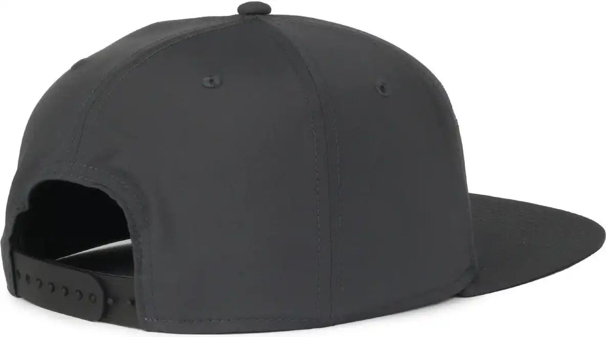 Oc Sports Oc900 Split Panel Performance Snap Back Cap - Dark Gray - Osfm