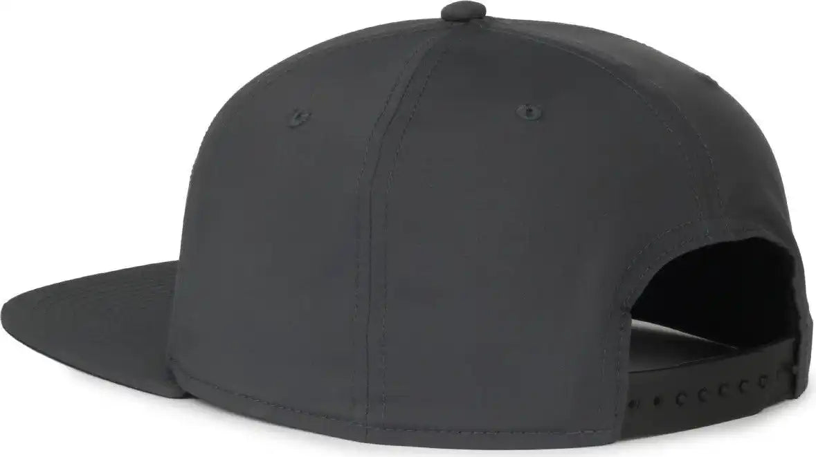 Oc Sports Oc900 Split Panel Performance Snap Back Cap - Dark Gray - Osfm