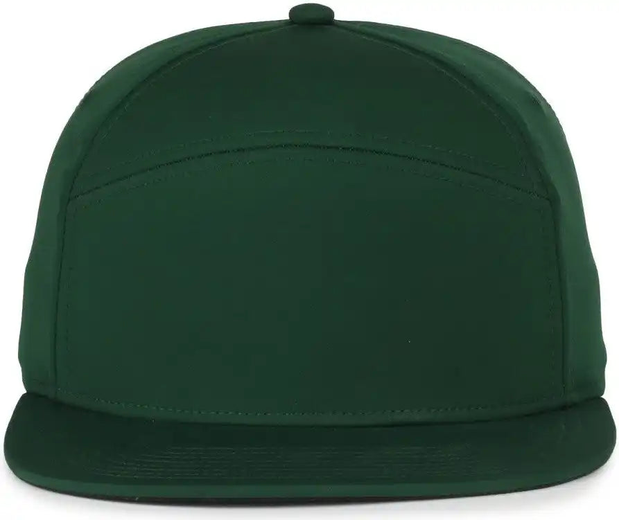 Oc Sports Oc900 Split Panel Performance Snap Back Cap - Dark Green - Osfm