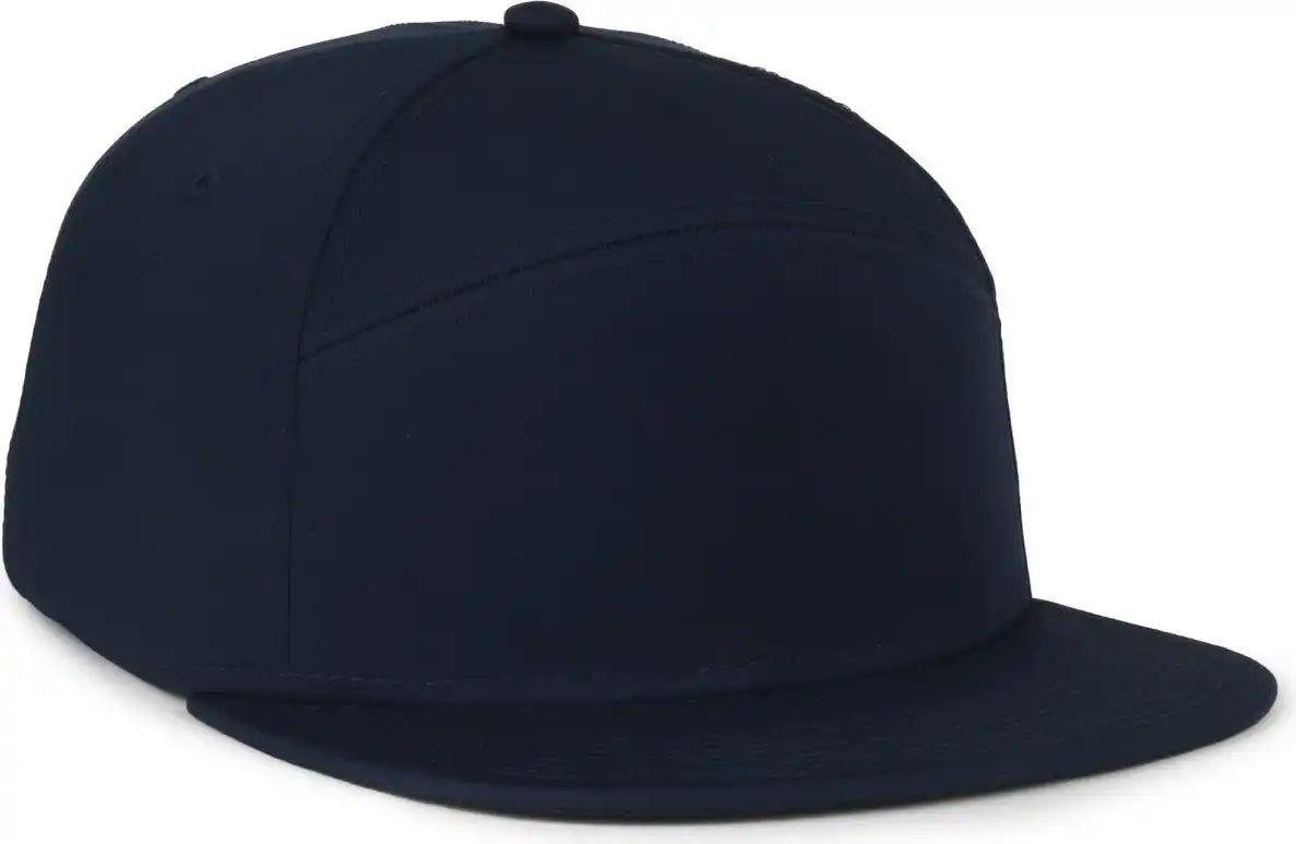 Oc Sports Oc900 Split Panel Performance Snap Back Cap - Navy