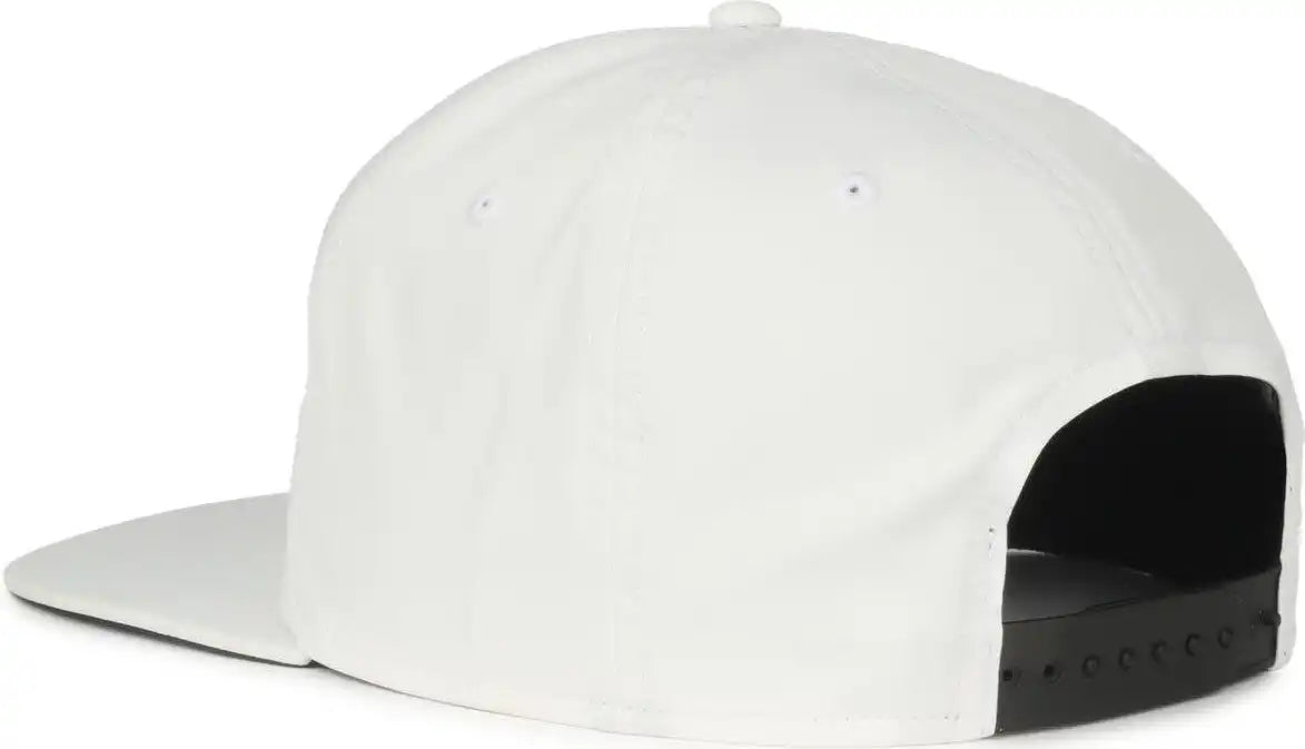 Oc Sports Oc900 Split Panel Performance Snap Back Cap - White - Osfm