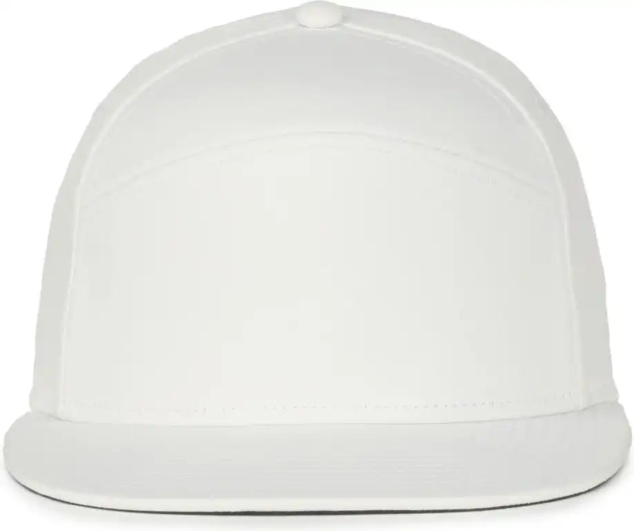 Oc Sports Oc900 Split Panel Performance Snap Back Cap - White - Osfm