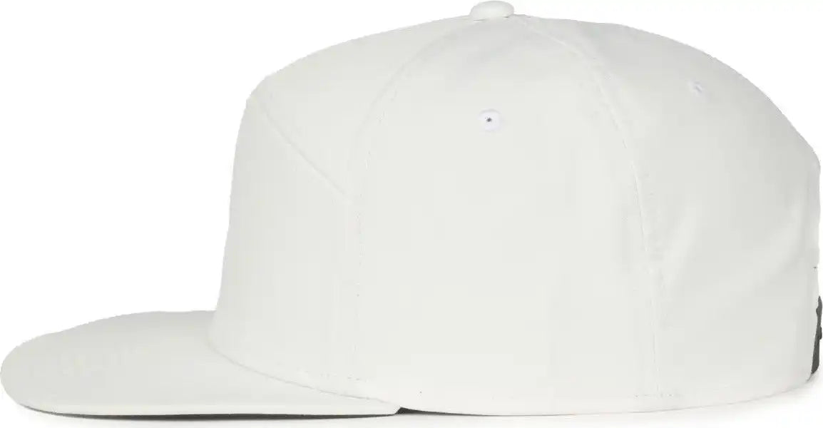 Oc Sports Oc900 Split Panel Performance Snap Back Cap - White - Osfm