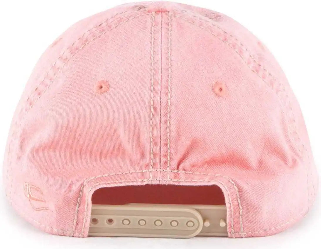 Oc Sports Oc902 Pigment Dyed Cotton Twill Cap - Coral - 6 7/8’’ - 7 1/2’’
