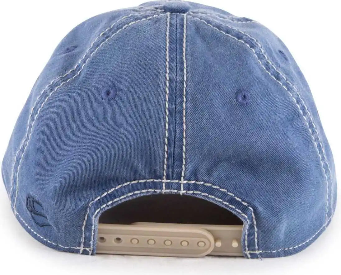 Oc Sports Oc902 Pigment Dyed Cotton Twill Cap - Slate Blue - Ladies