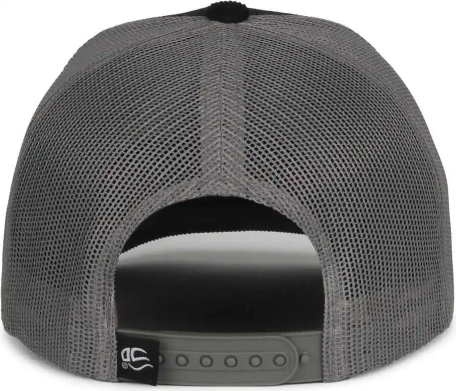 Oc Sports Occordm Corduroy Mesh Back with Cord Cap - Black Charcoal - Dark Gray / Osfm