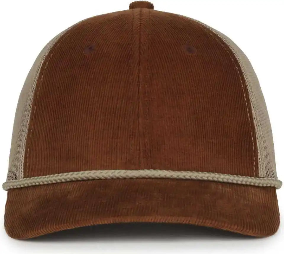 Oc Sports Occordm Corduroy Mesh Back with Cord Cap - Brown Khaki - Osfm