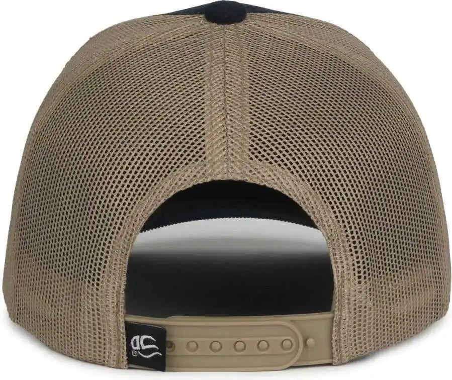 Oc Sports Occordm Corduroy Mesh Back with Cord Cap - Navy Khaki - Osfm