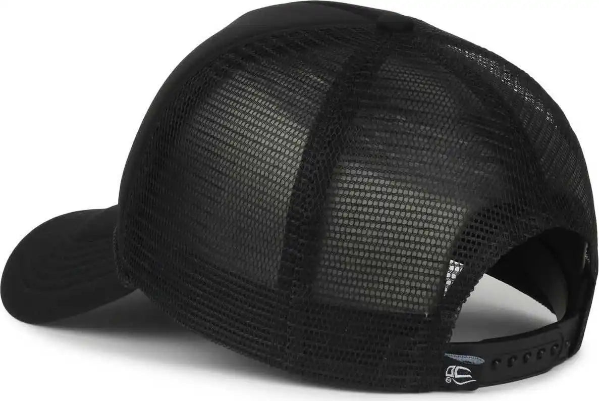 Oc Sports Ocfoam 5 Panel Foam Mesh Trucker with Cord Cap - Black - Osfm