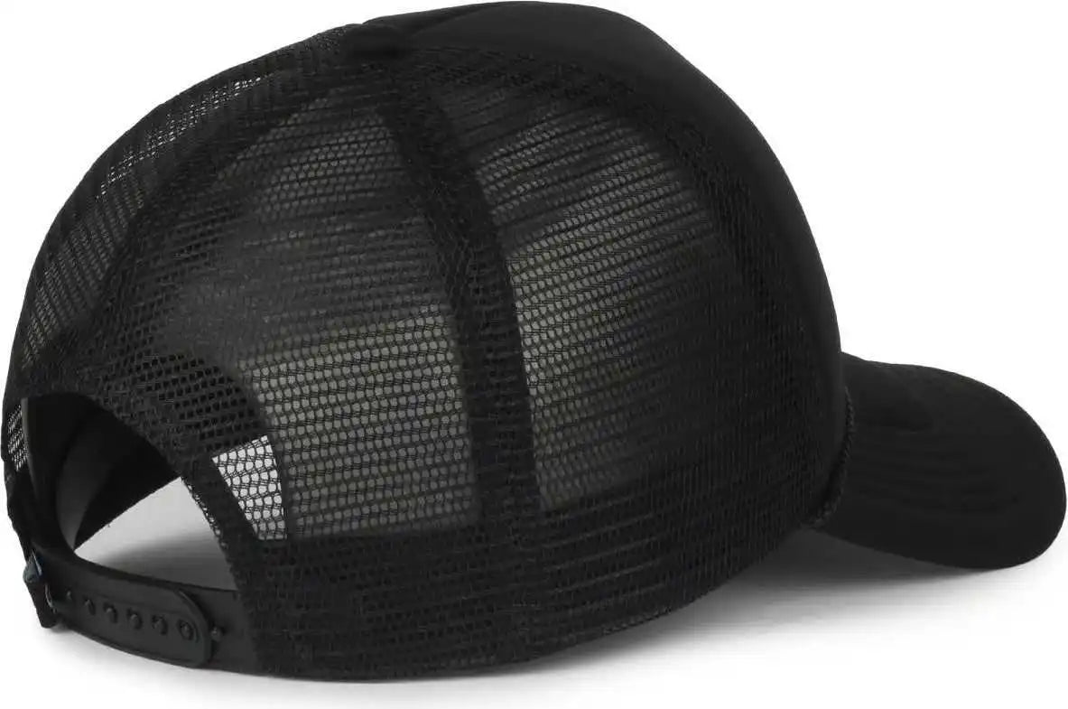 Oc Sports Ocfoam 5 Panel Foam Mesh Trucker with Cord Cap - Black - Osfm