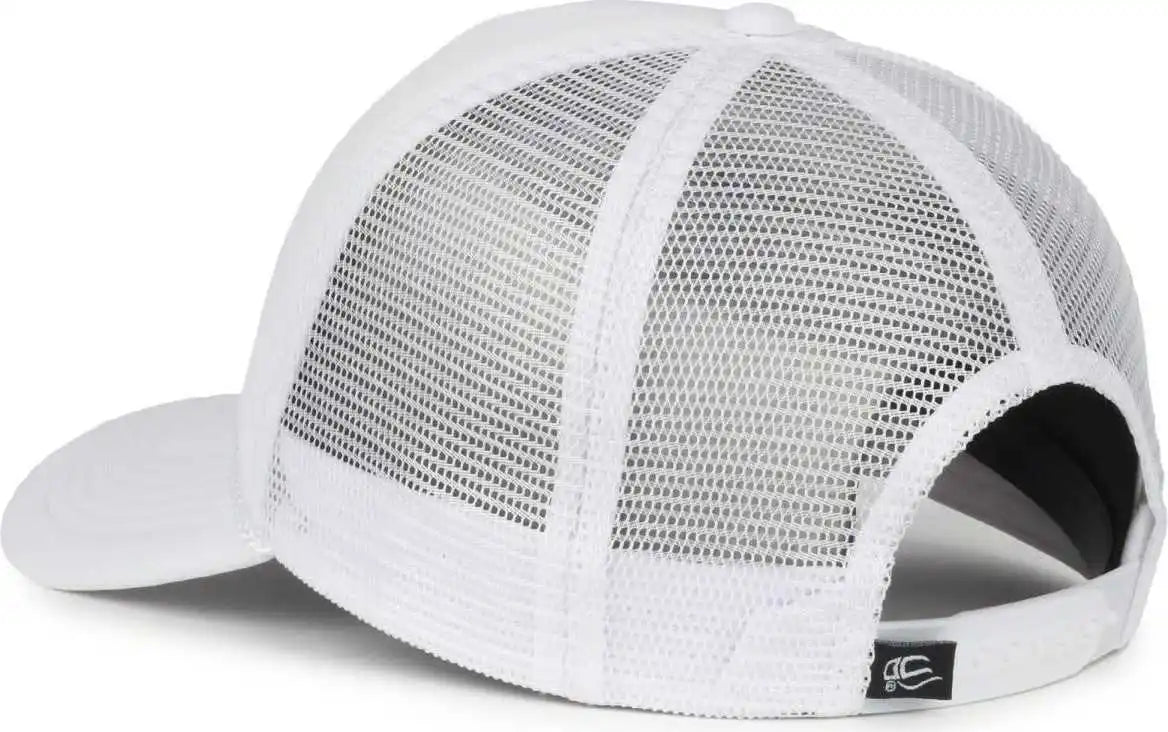 Oc Sports Ocfoam 5 Panel Foam Mesh Trucker with Cord Cap - White - Osfm