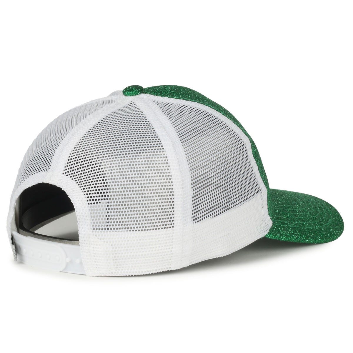 Oc Sports Ocgltr Glitter Mesh Back Cap - Emerald White
