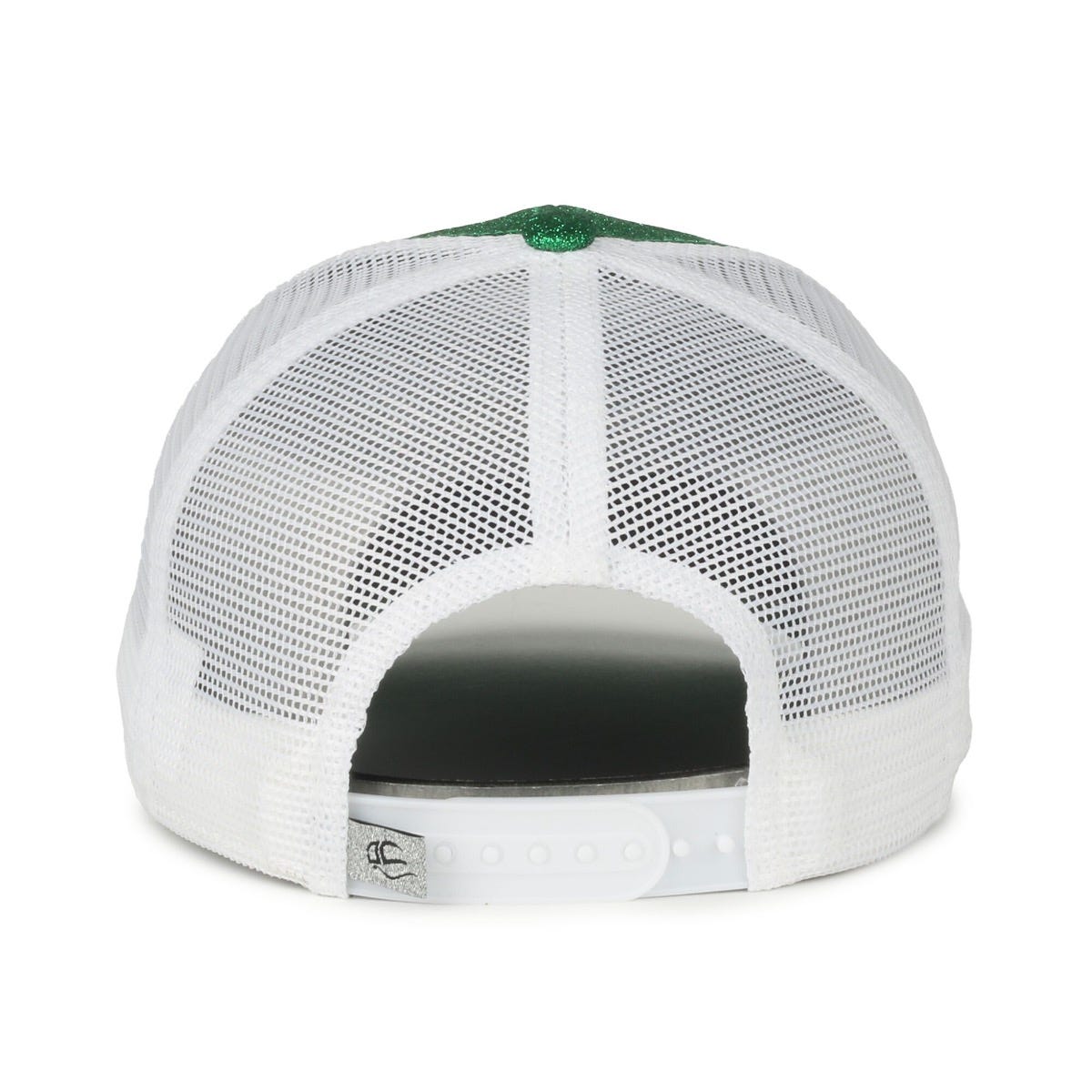 Oc Sports Ocgltr Glitter Mesh Back Cap - Emerald White