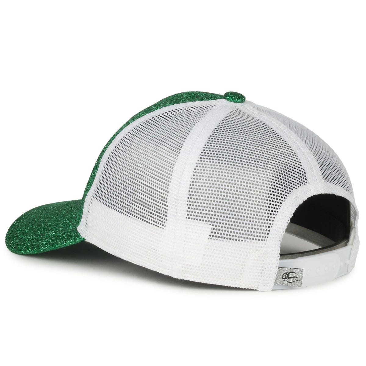 Oc Sports Ocgltr Glitter Mesh Back Cap - Emerald White