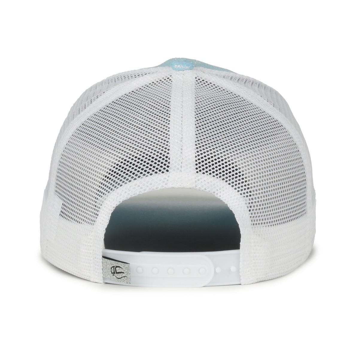 Oc Sports Ocgltr Glitter Mesh Back Cap - Frost White