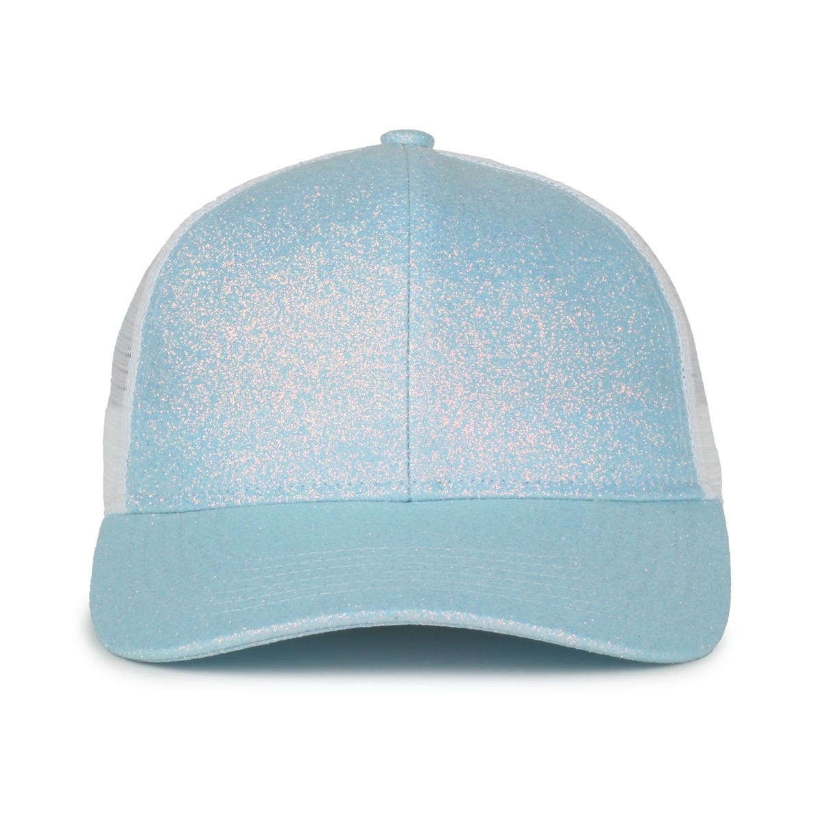 Oc Sports Ocgltr Glitter Mesh Back Cap - Frost White