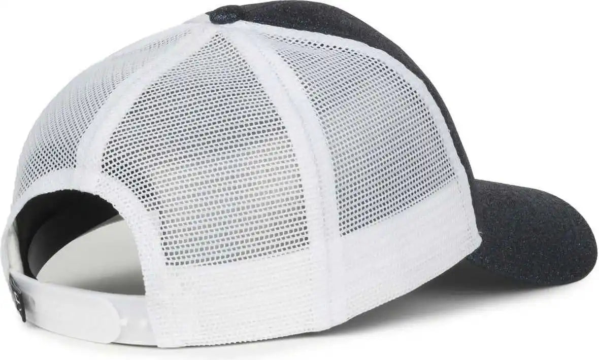 Oc Sports Ocgltr Glitter Mesh Back Cap - Galaxy White