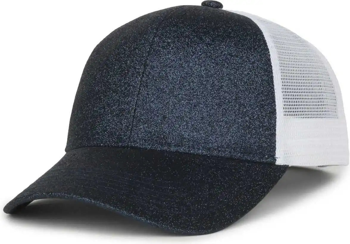Oc Sports Ocgltr Glitter Mesh Back Cap - Galaxy White
