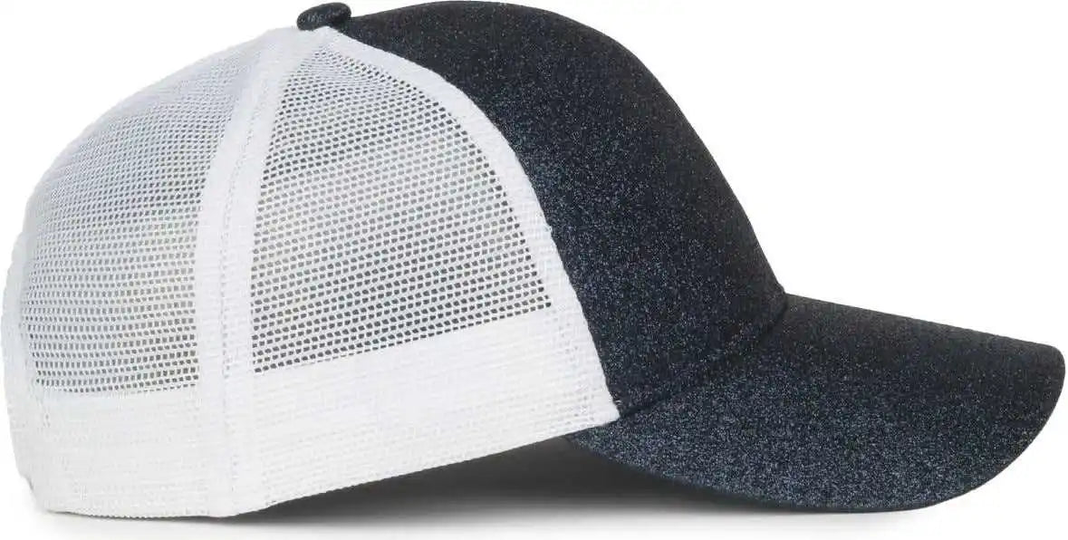 Oc Sports Ocgltr Glitter Mesh Back Cap - Galaxy White - Ladies