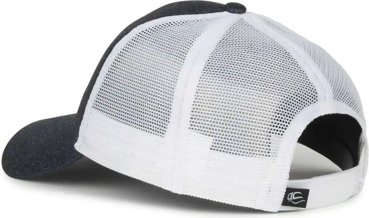 Oc Sports Ocgltr Glitter Mesh Back Cap - Galaxy White - Ladies
