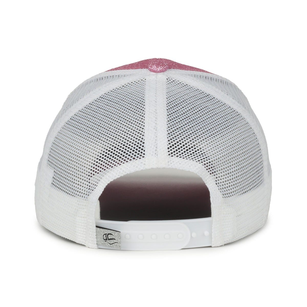 Oc Sports Ocgltr Glitter Mesh Back Cap - Hibiscus White