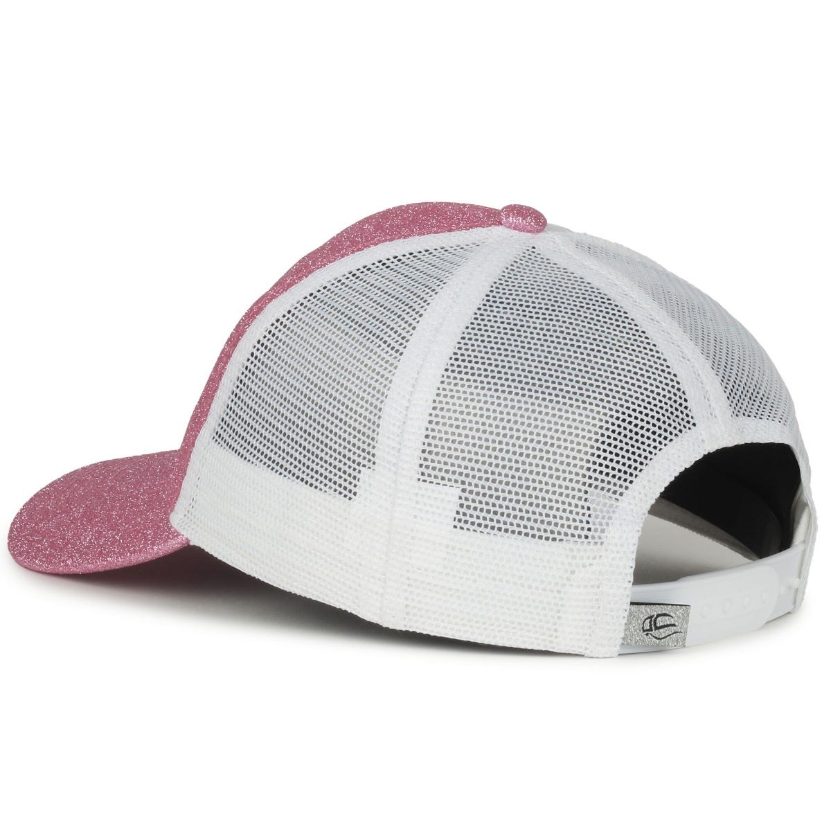 Oc Sports Ocgltr Glitter Mesh Back Cap - Hibiscus White