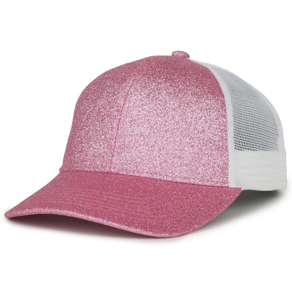 Oc Sports Ocgltr Glitter Mesh Back Cap - Hibiscus White
