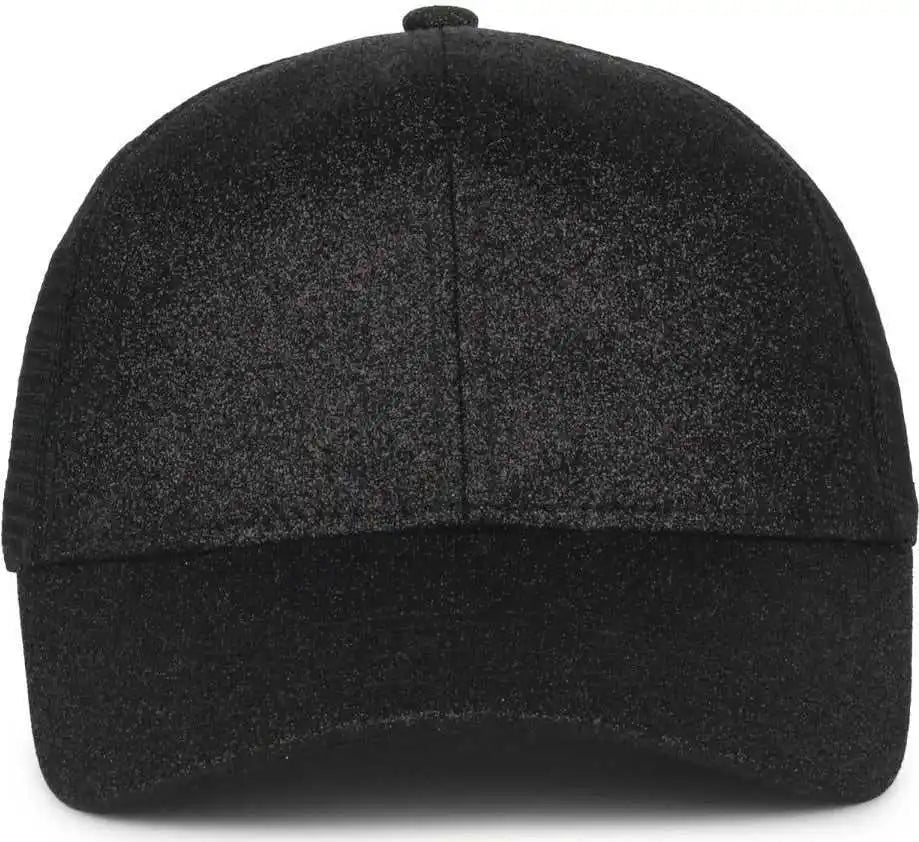 Oc Sports Ocgltr Glitter Mesh Back Cap - Onyx Black - Ladies