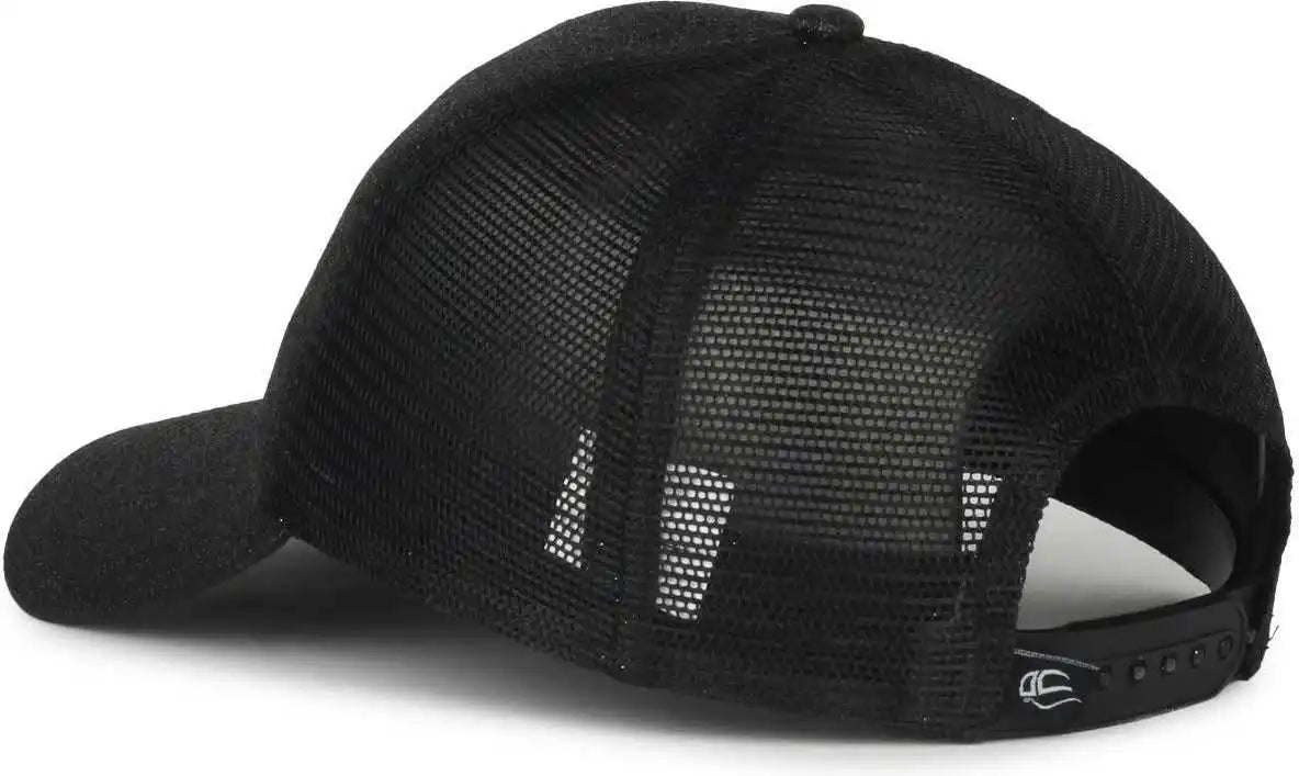 Oc Sports Ocgltr Glitter Mesh Back Cap - Onyx Black - Ladies