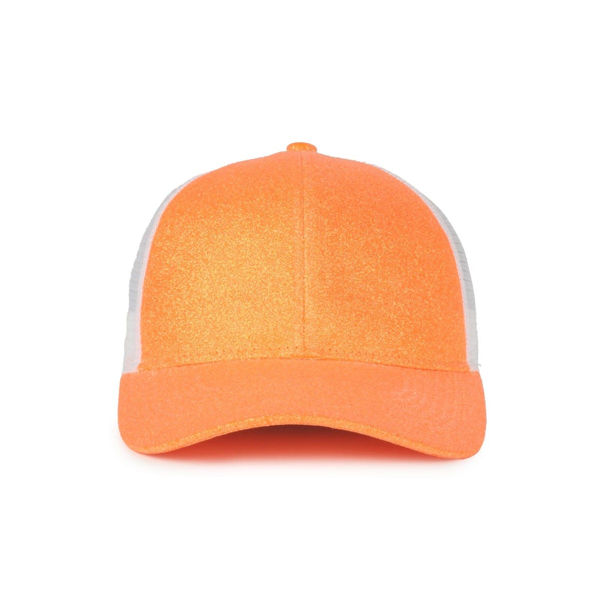 Oc Sports Ocgltr Glitter Mesh Back Cap - Orange Sherbet White