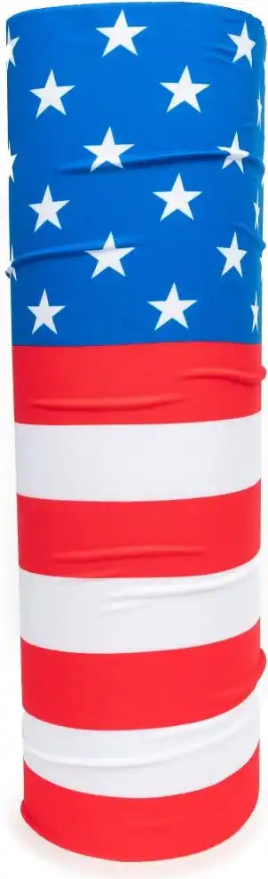 Oc Sports Ocng-1 Neck Gaiter Usa Flag - Red White Blue - Adult
