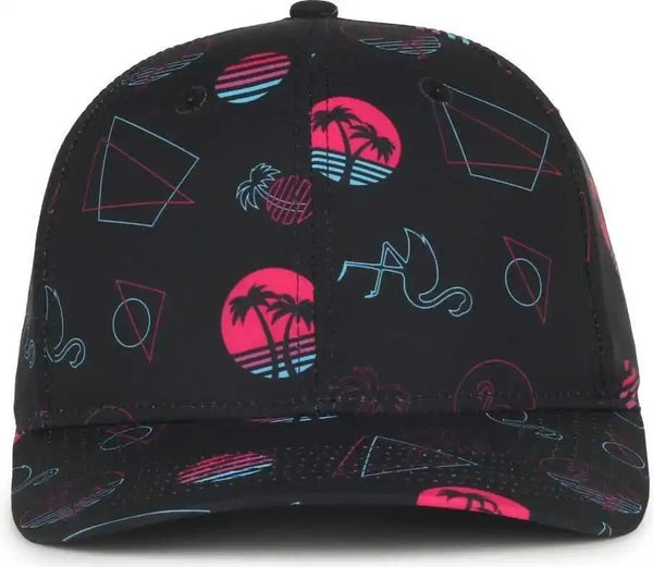 OC Sports OCP100 Pro Crown Cap Miami Black - HIT a Double