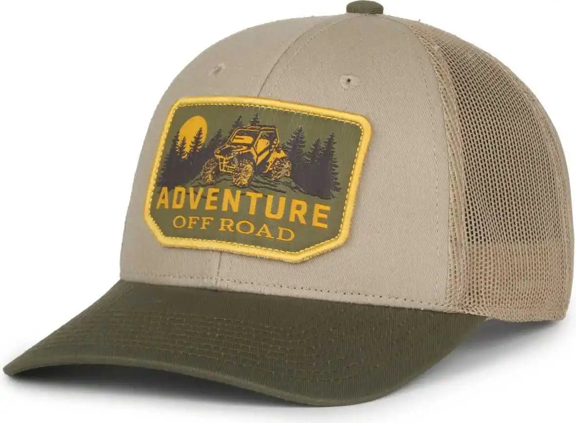 Oc Sports Offrd01 Adventure off Road Patch Cap - Tan - 6 7/8’’ - 7 1/2’’