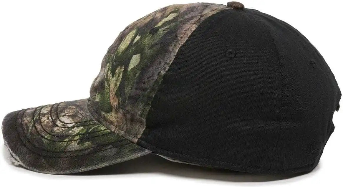 Oc Sports Osc 101 Adjustable Cap Mossy Oak Break Up Country Black / 6 7/8’’ 7 1/2’’
