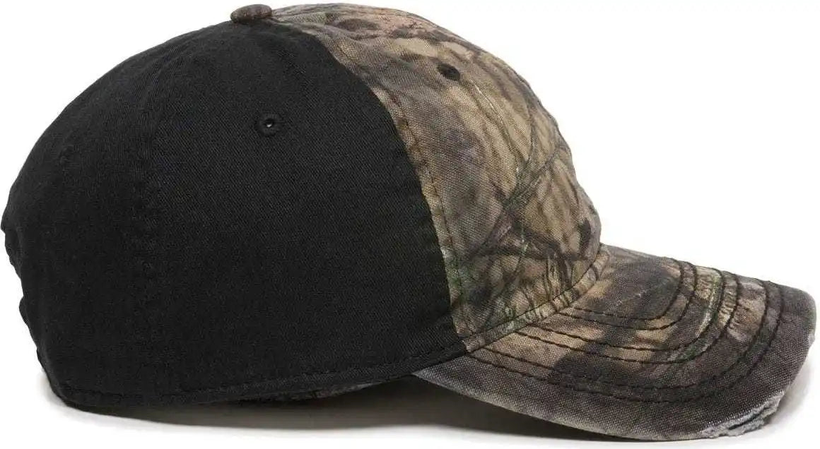 Oc Sports Osc 101 Adjustable Cap Mossy Oak Break Up Country Black / 6 7/8’’ 7 1/2’’