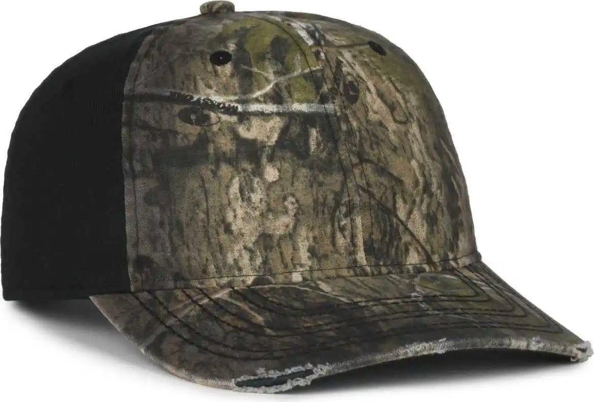 Oc Sports Osc-101 Adjustable Cap - Mossy Oak Country Dna Black - Osfm