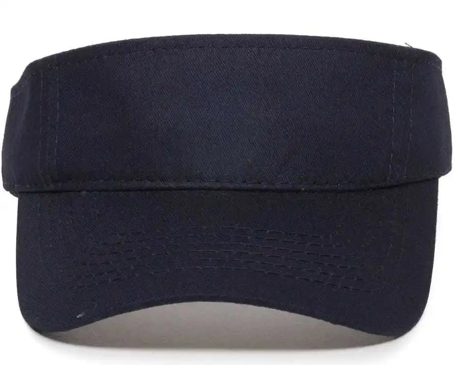 Oc Sports Pctv-100 Adjustable Cotton Visors - Navy