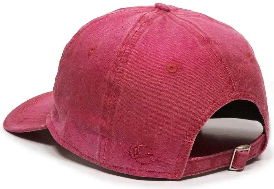 Oc Sports Pdt-750 Adjustable Cap - Chili Pepper - Cardinal / 6 7/8’’ - 7 1/2’’