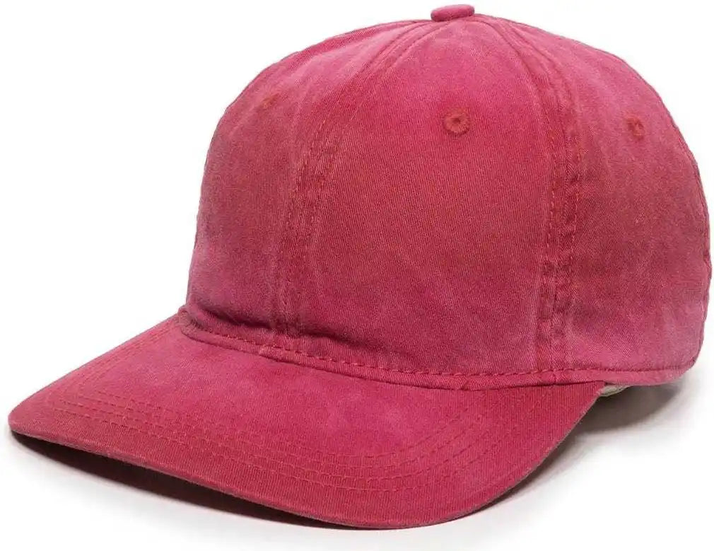 Oc Sports Pdt-750 Adjustable Cap - Chili Pepper - Cardinal / 6 7/8’’ - 7 1/2’’