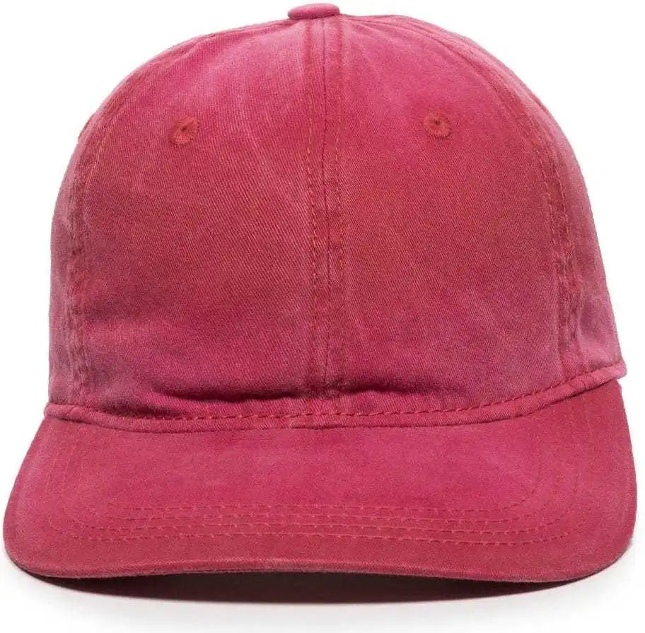 Oc Sports Pdt-750 Adjustable Cap - Chili Pepper - Cardinal / 6 7/8’’ - 7 1/2’’